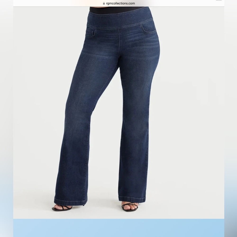 sofia by sofia vergara Dark Wash Flare Jeans